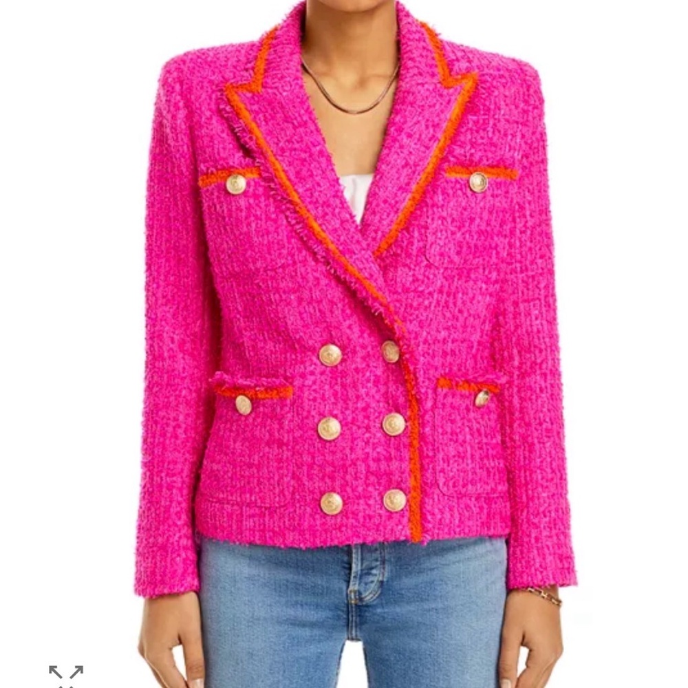 NWT L’Agence Alectra Tweed Jacket
